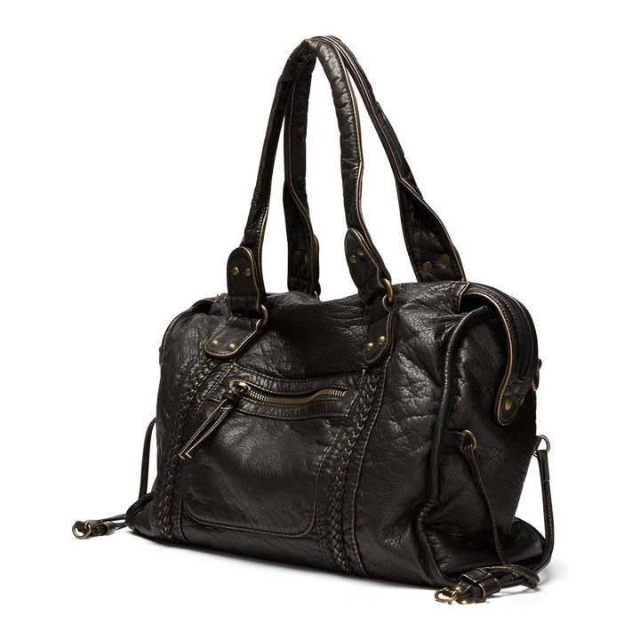 Shoulder bag made of genuine leather – High quality and elegant | Perfect for everyday & office | Bowlift