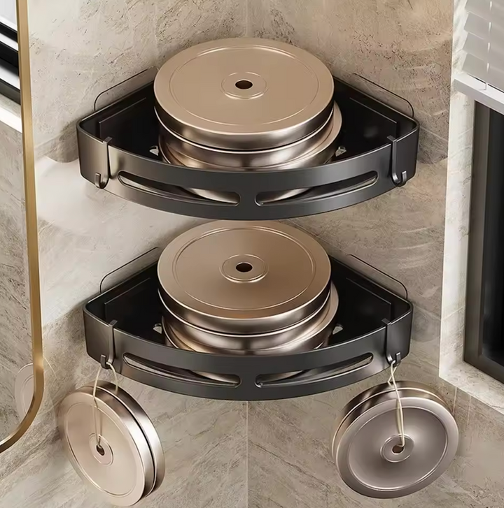 BowLift | AquaLock Shower Shelf | Shower Tray No Drilling Transparent