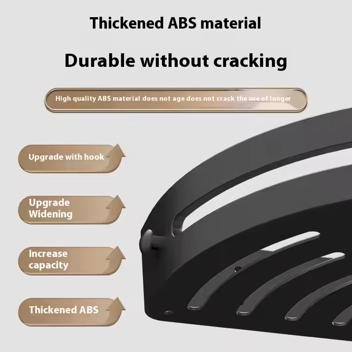 BowLift | AquaLock Shower Shelf | Shower Tray No Drilling Transparent