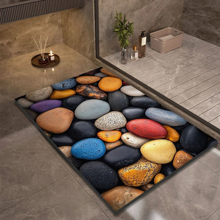 BowLift | Diatomaceous Earth Bath Mat for Safety & Comfort
