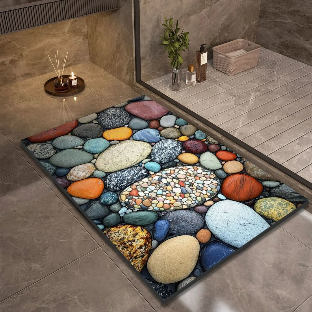 BowLift | Diatomaceous Earth Bath Mat for Safety & Comfort