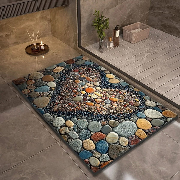 BowLift | Diatomaceous Earth Bath Mat for Safety & Comfort
