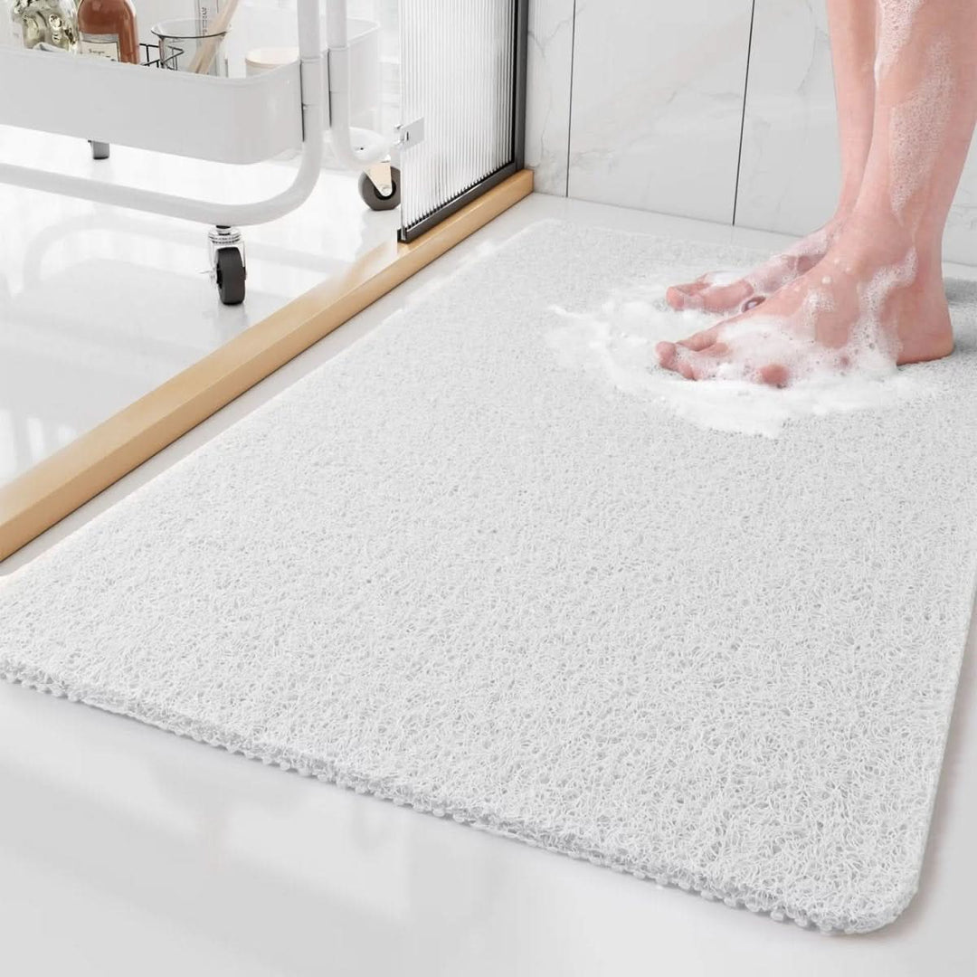 AQUALUXE Non-slip Shower Mat with Drainage | Bowlift