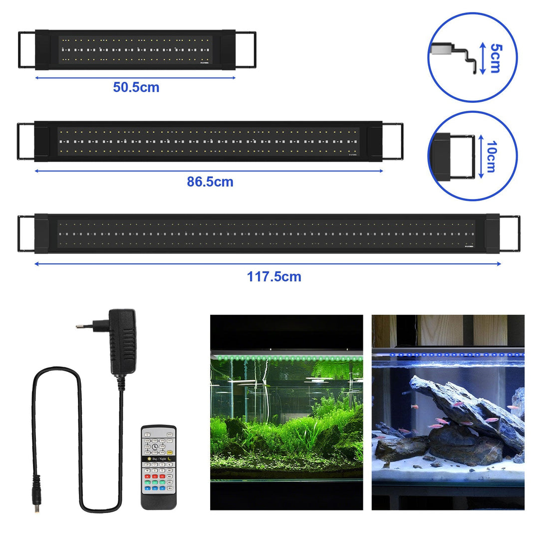 LED Aquarium Lighting 24/7 Mode with Timer | Bowlift