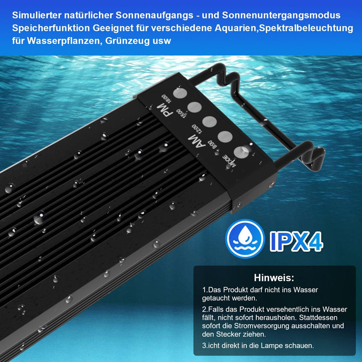 LED Aquarium Lighting 24/7 Mode with Timer | Bowlift