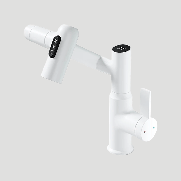 LUSTRAFLOW 360° faucet with LED temperature display | Bowlift
