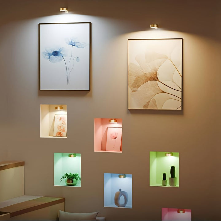 BowLift | ArtLume | Wireless Rechargeable LED Spotlights for Picture & Artwork Lighting