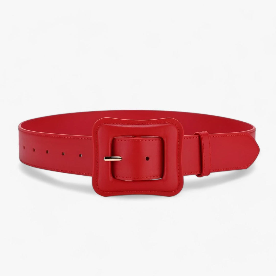 BowLift | Women’s Wide Leather Belt Vintage High Waist with Adjustable Buckle