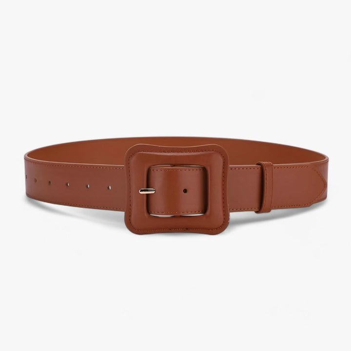 BowLift | Women’s Wide Leather Belt Vintage High Waist with Adjustable Buckle