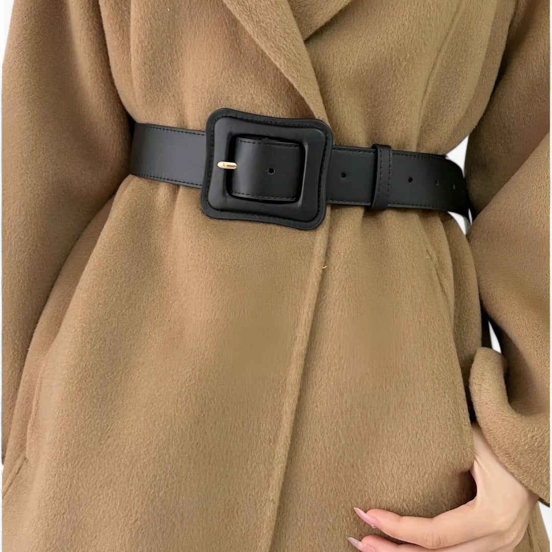 BowLift | Women’s Wide Leather Belt Vintage High Waist with Adjustable Buckle