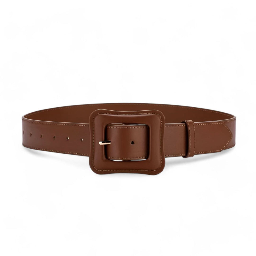 BowLift | Women’s Wide Leather Belt Vintage High Waist with Adjustable Buckle