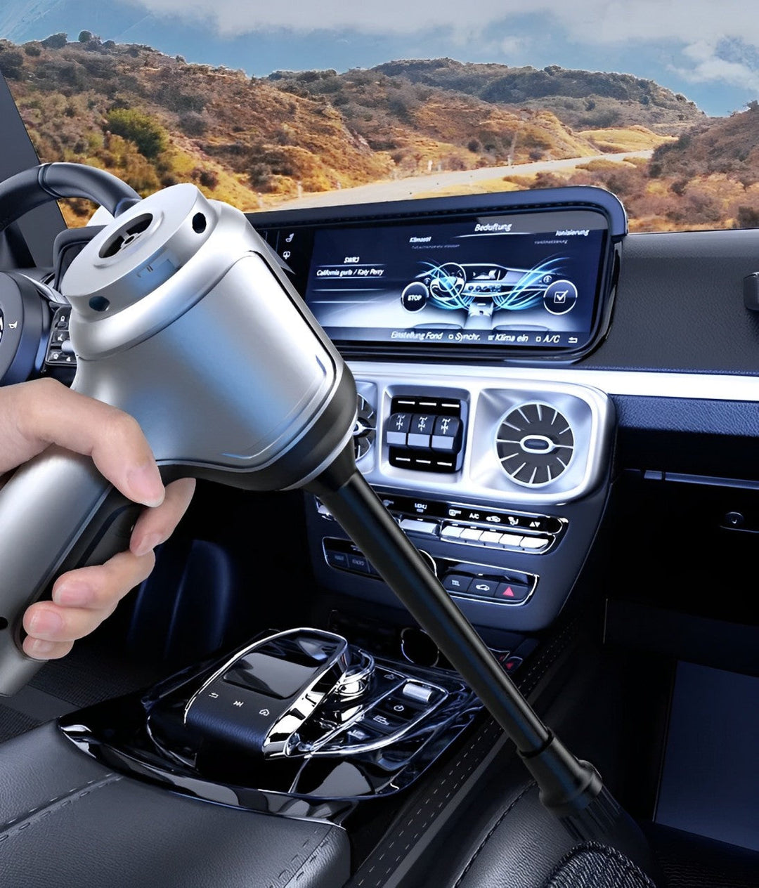 BowLift | Wireless Car Vacuum Cleaner with 95000PA Suction Power – Lightweight & Silent