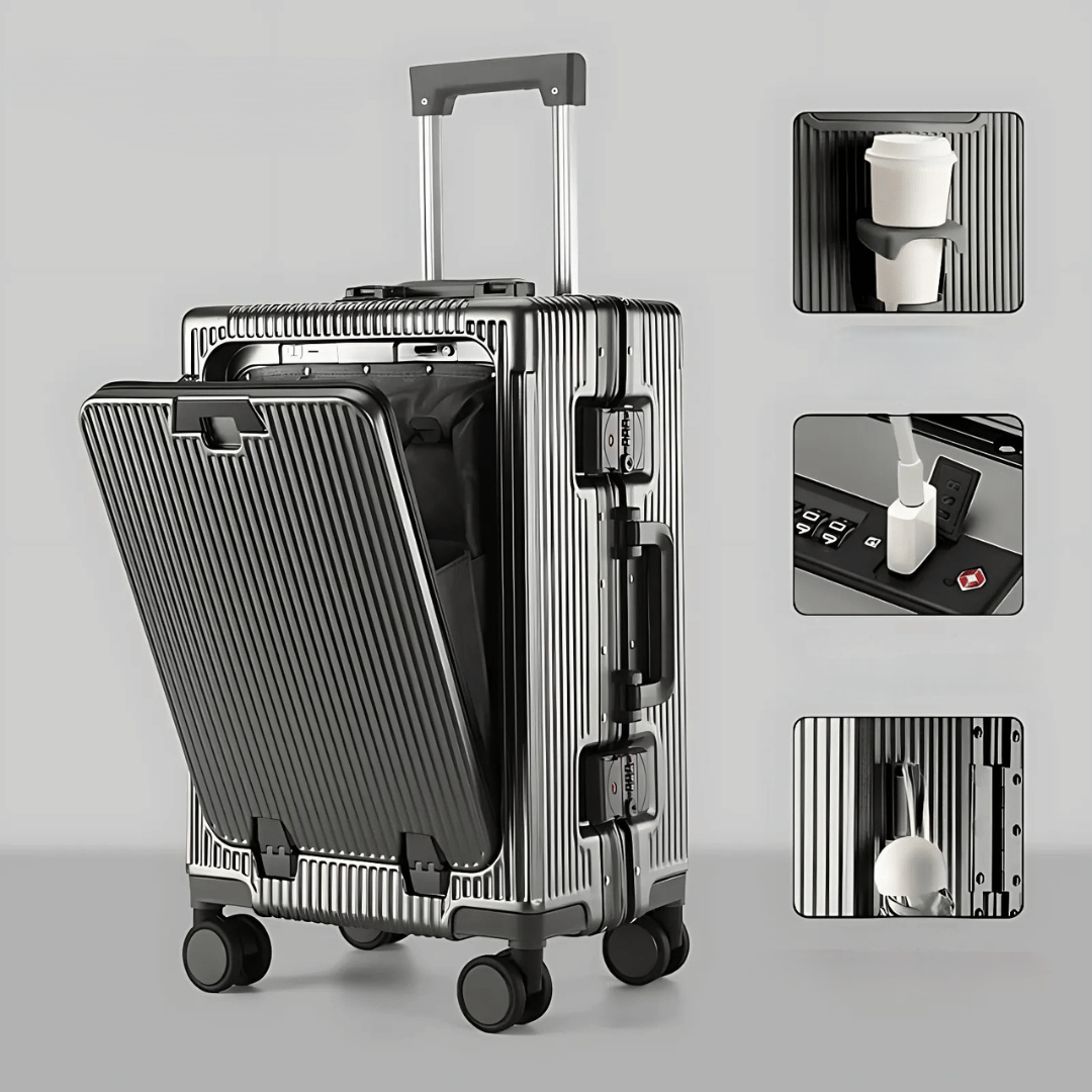 BowLift | Hard Carry-On Suitcase – Manhattan Pro