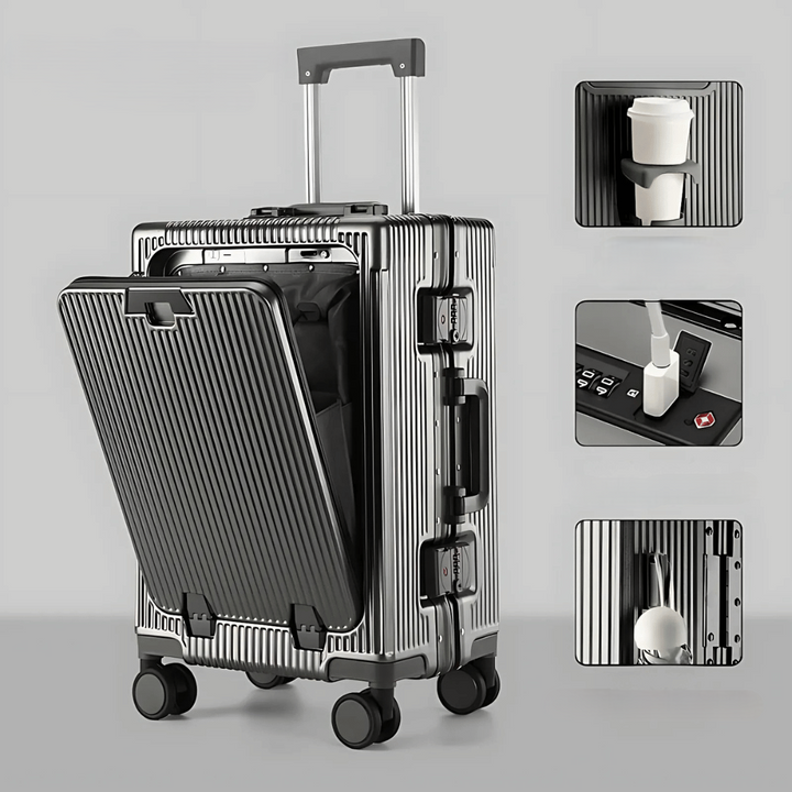 BowLift | Hard Carry-On Suitcase – Manhattan Pro