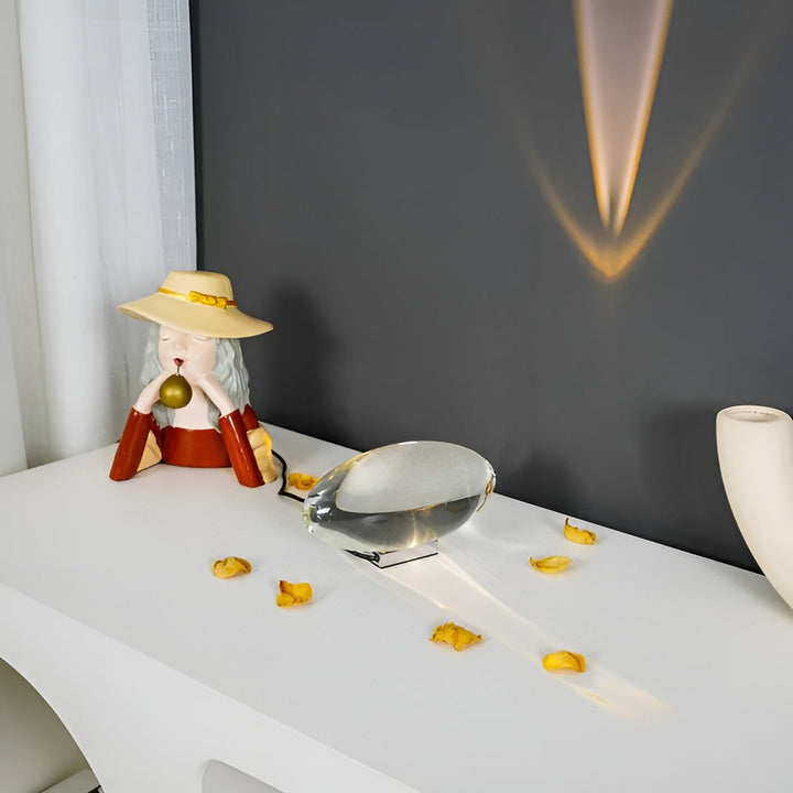 Rectangular TaBowlifte Lamp – Modern Design | Warm Ambient Light for Living & Bedroom | Bowlift