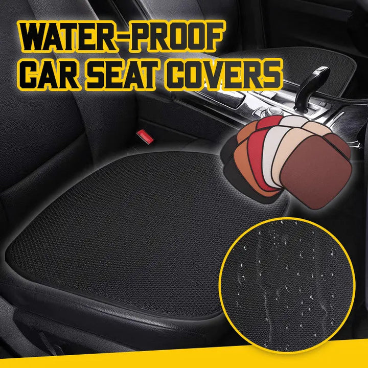 BowLift | Breathable & Non-Slip Cotton Car Seat Cover Complete Set - Universal Fit