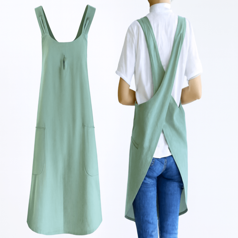 BowLift | Elegant apron with crossed back for crafting