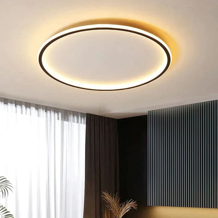 BowLift | Scandinavian LED ceiling light for warm, glare-free living light