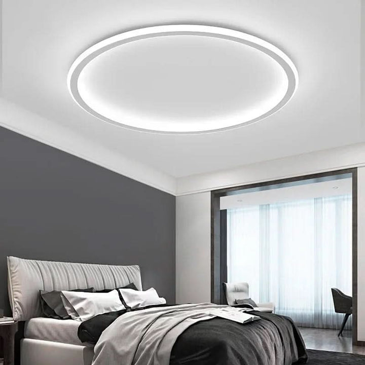 BowLift | Scandinavian LED ceiling light for warm, glare-free living light