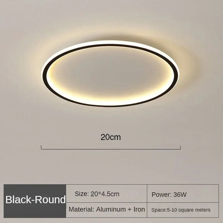 BowLift | Scandinavian LED ceiling light for warm, glare-free living light