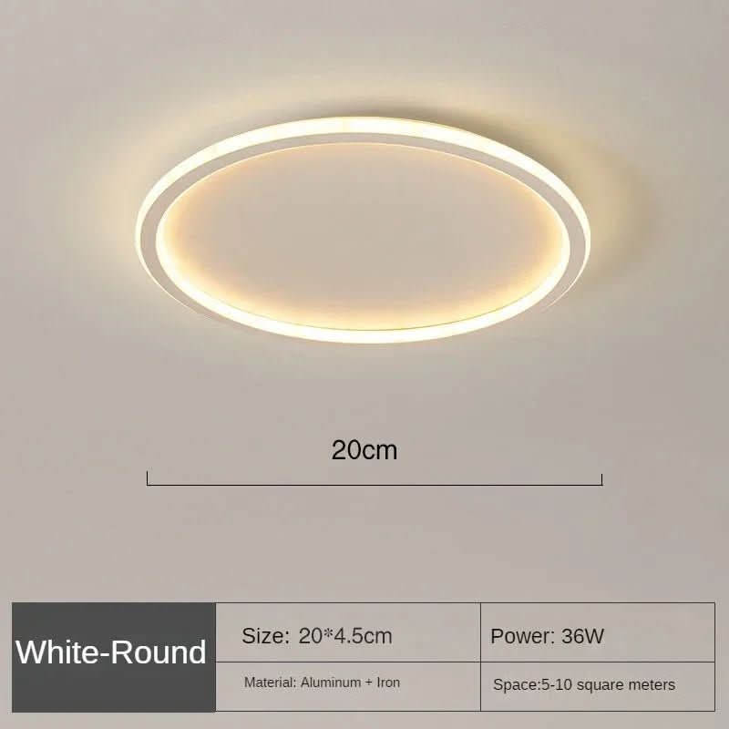 BowLift | Scandinavian LED ceiling light for warm, glare-free living light