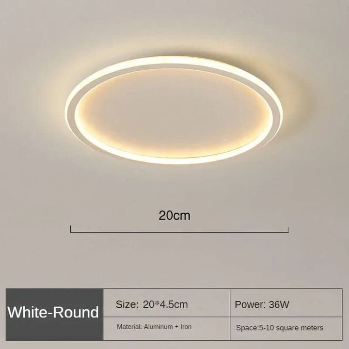 BowLift | Scandinavian LED ceiling light for warm, glare-free living light
