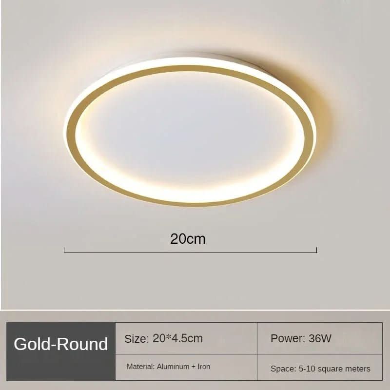 BowLift | Scandinavian LED ceiling light for warm, glare-free living light