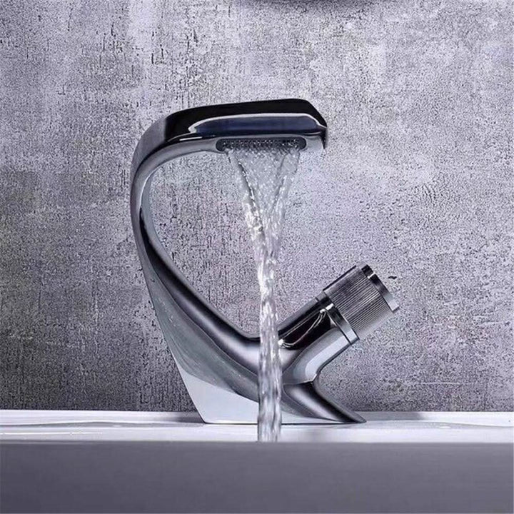 BowLift | Modern Bathroom Sink Mixer Faucet – Stylish Chrome Tap