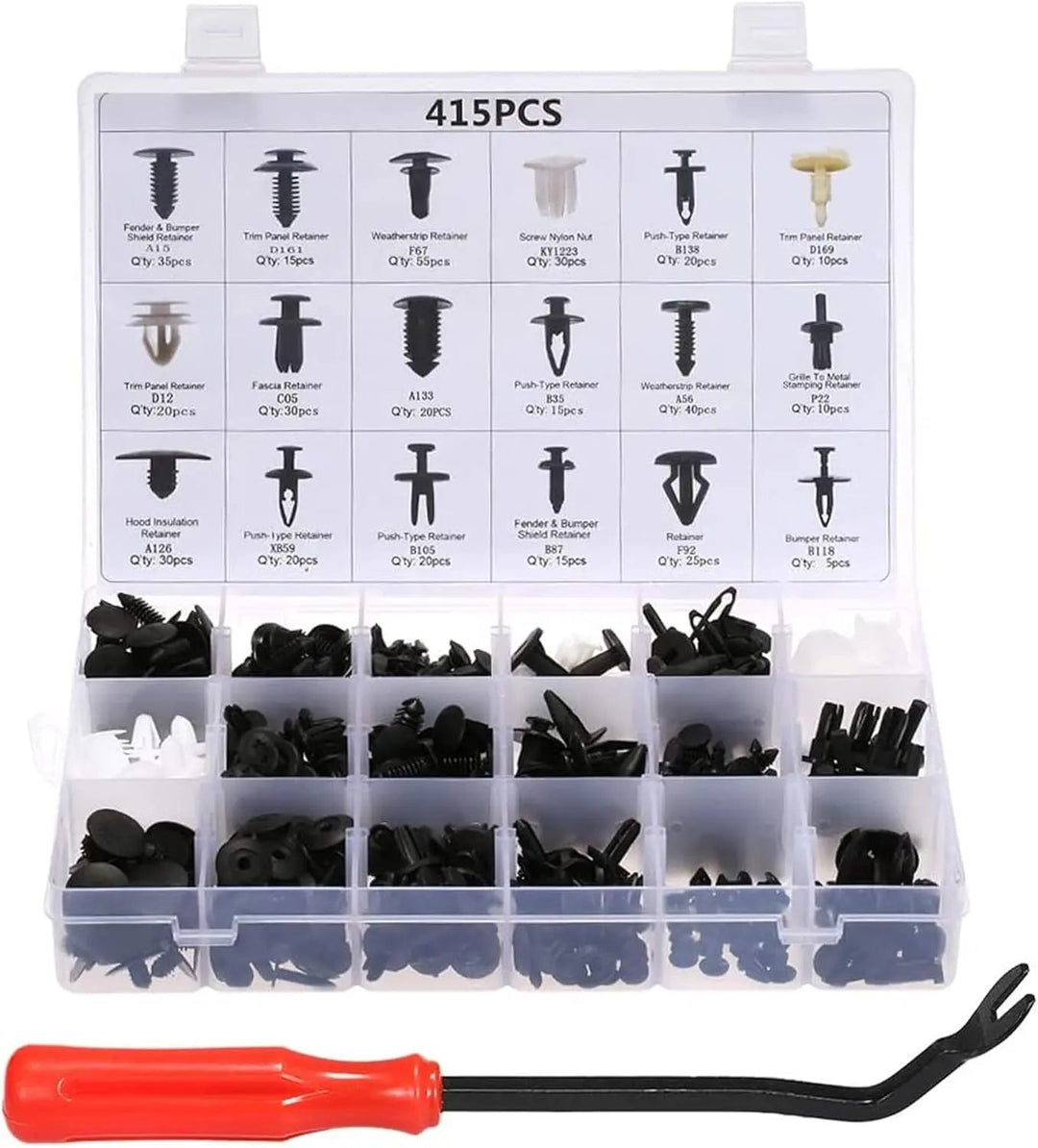 BowLift | Auto mounting kit with clips & tools for repairs