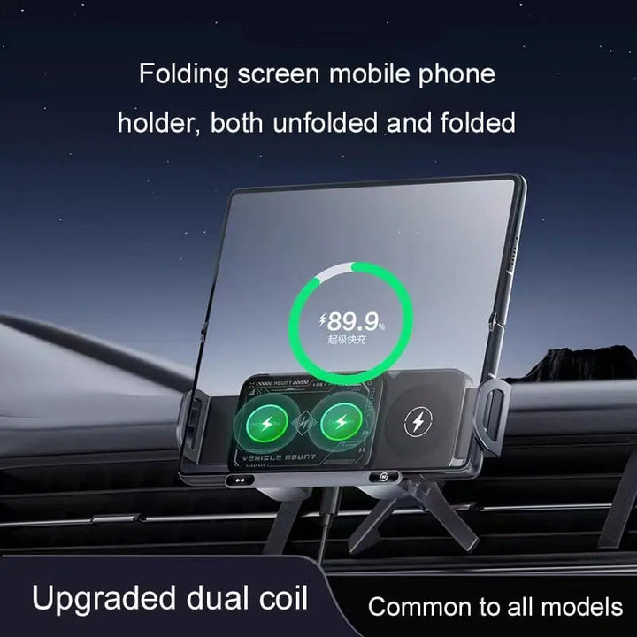 BowLift | Car device holder with charging function – Automatic grip & wireless charging