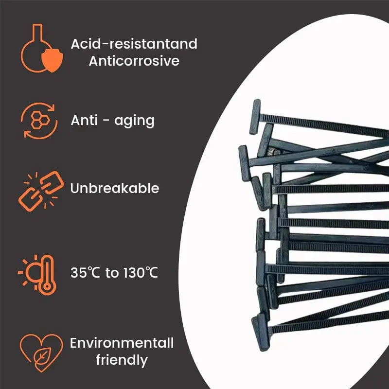 BowLift | Auto cable tie buckles – Tool-free attachment