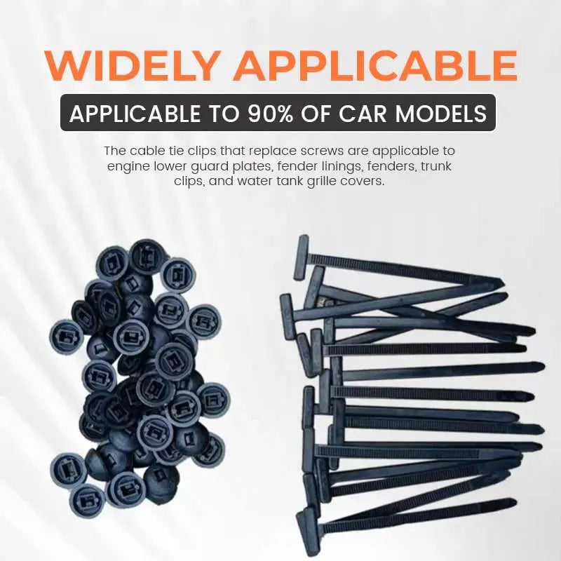 BowLift | Auto cable tie buckles – Tool-free attachment