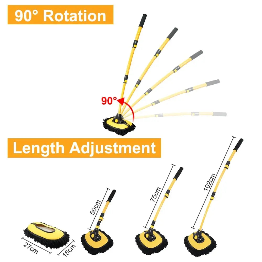 BowLift | Auto Cleaning Brush - For hard-to-reach areas and streak-free cleaning