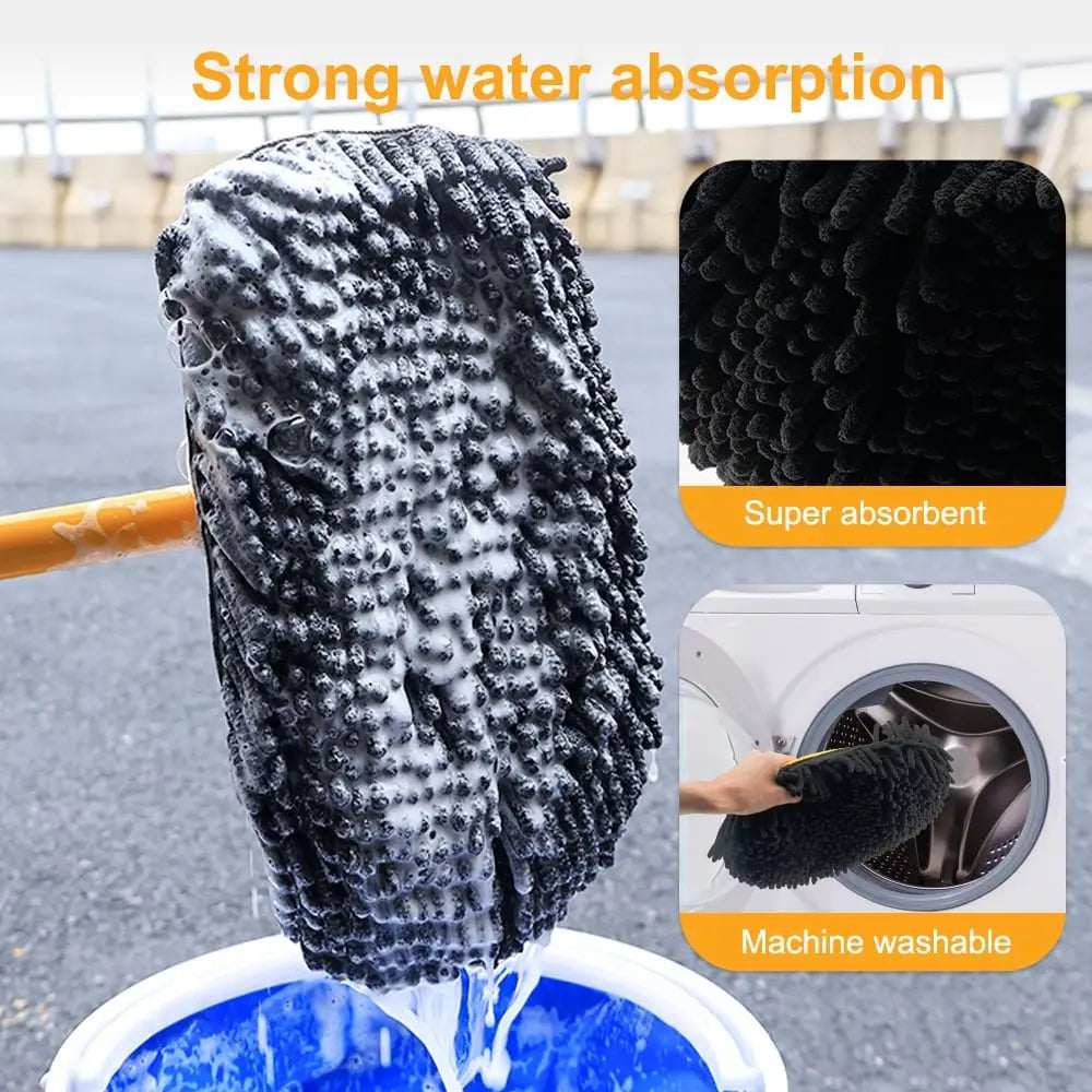 BowLift | Auto Cleaning Brush - For hard-to-reach areas and streak-free cleaning