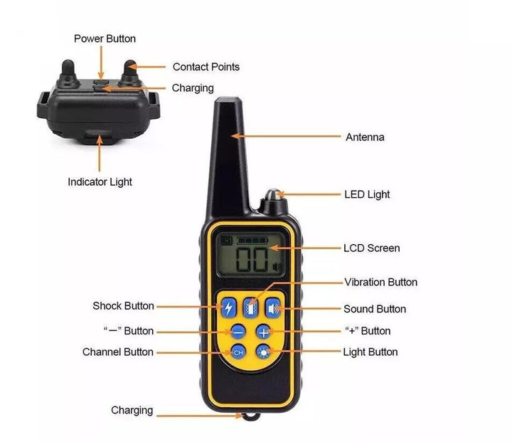 BowLift | 2600ft Electronic Dog Training Collar Waterproof Pet Remote