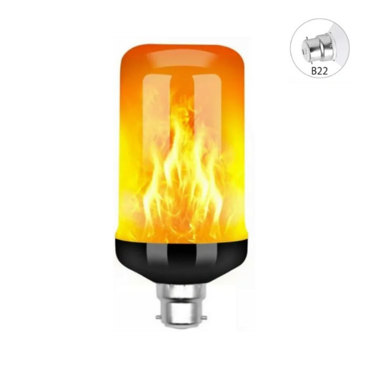 BowLift | FlameGlow LED Lamp – Flickering Flame Effect for Warm and Cozy Atmosphere
