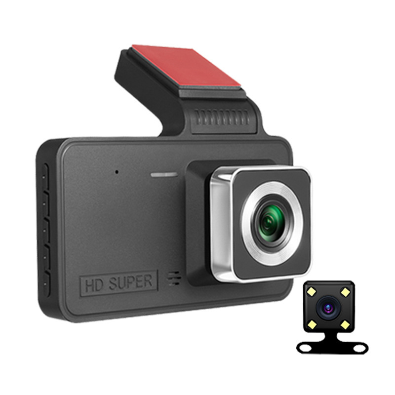BowLift |  Dashcam with two lenses, 1080P HD and night vision - 170° wide angle