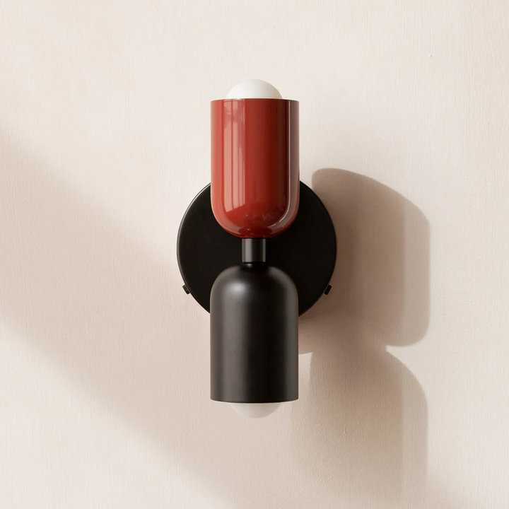 BowLift | Wall Light Modern Dual Glass Sconce Fixture