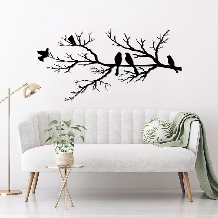 BowLift | Metal wall decoration with birds for elegant living