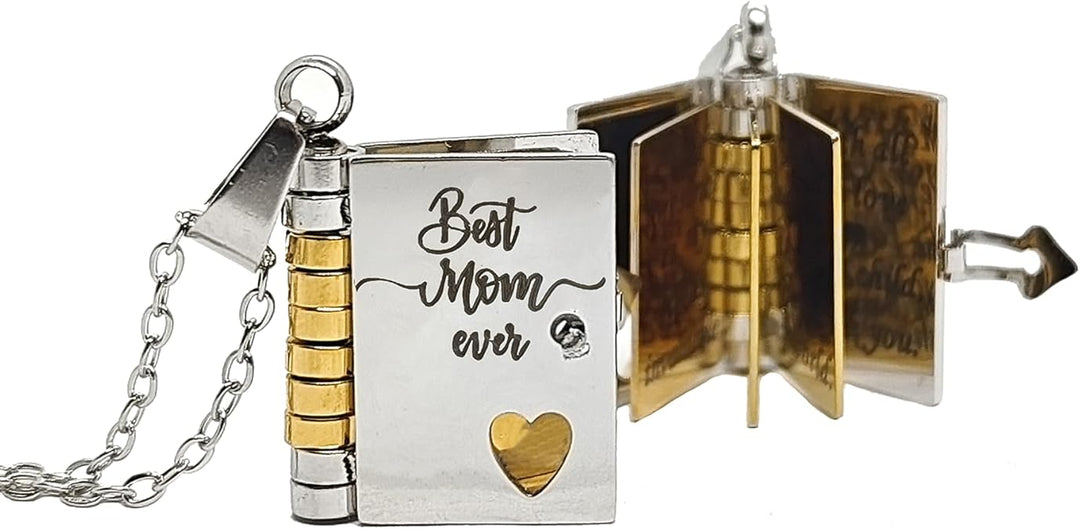 BowLift | Personalized book necklace as a memento of love and connection