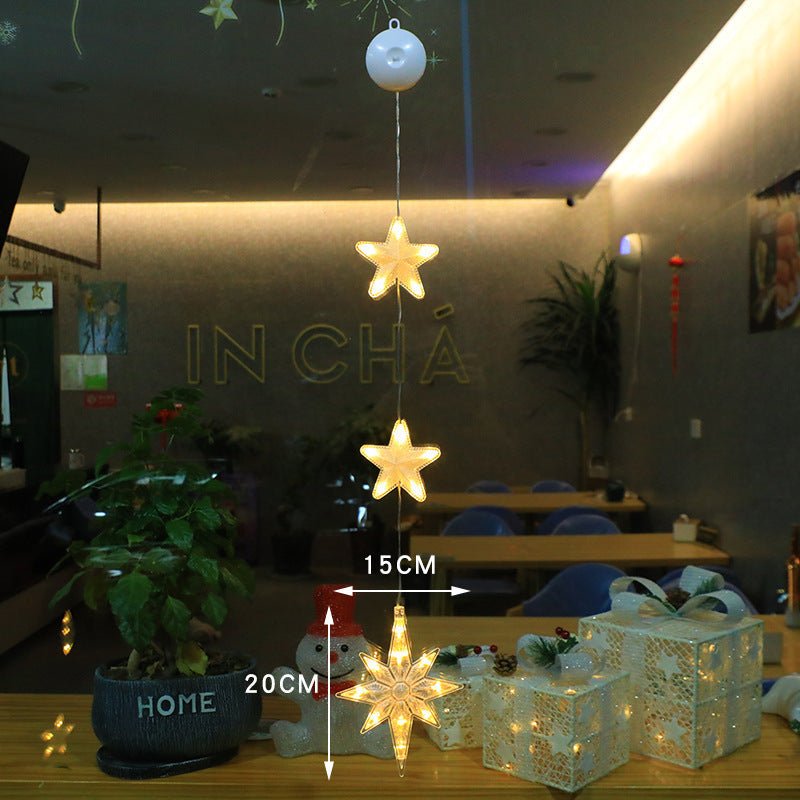 BowLift | LED Christmas lights with suction cups for glass and mirrors
