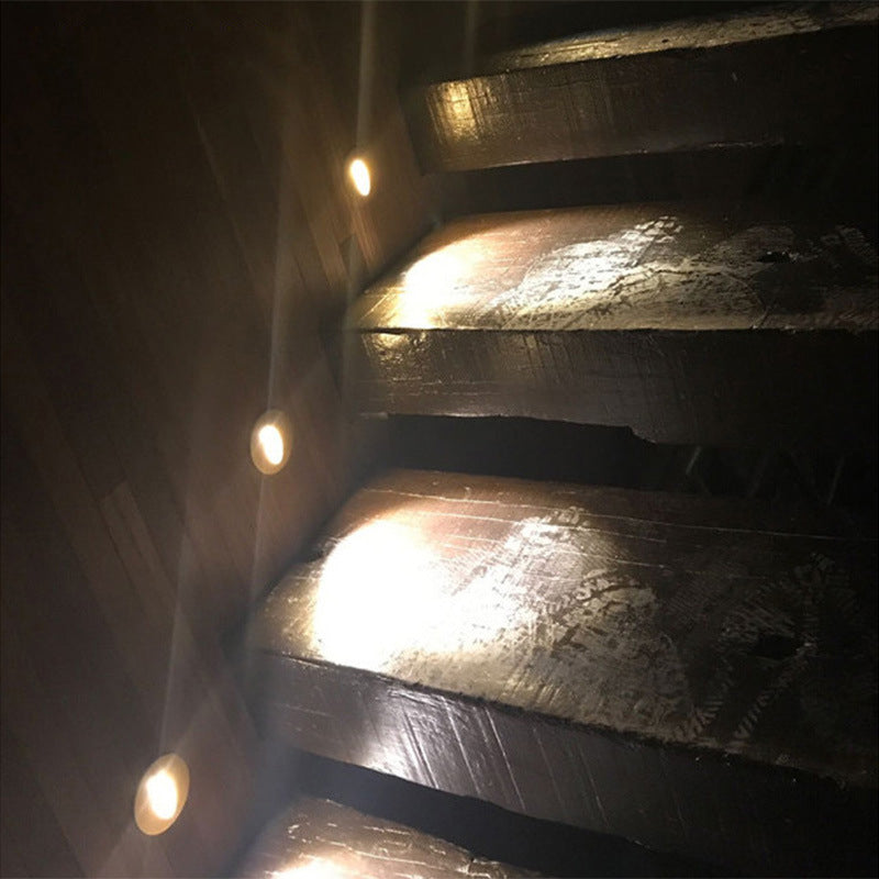 BowLift | Modern Art Deco Round Square Aluminum Waterproof LED Wall Light for Hallways