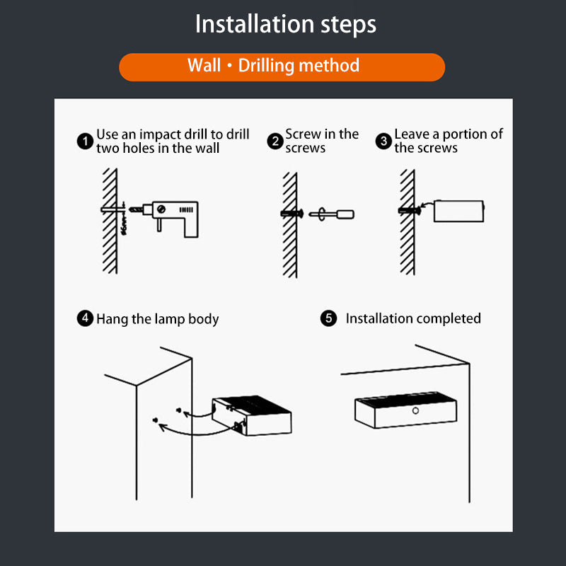 Modern Minimalist Solar & Waterproof Plastic & PC Rectangular LED Wall Sconce Lamp For Outdoor, Patio & Garden | Bowlift