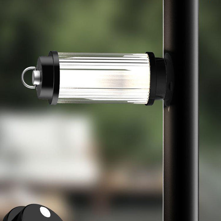 Modern Minimalist Portable Cylinder Metal ABS USB LED Outdoor Light For Garden | Bowlift