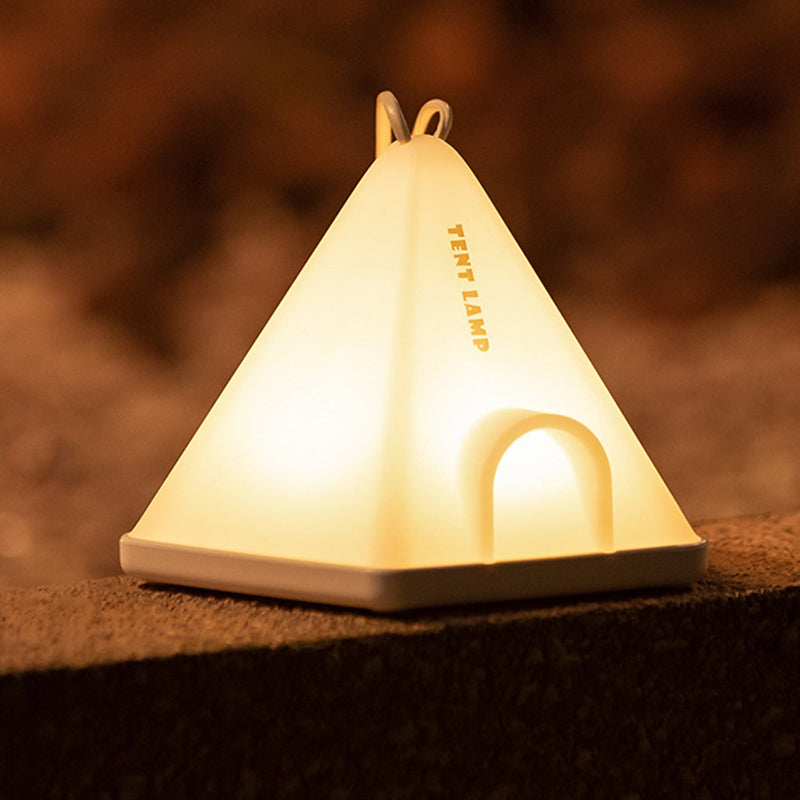 Contemporary Creative Tent Shape Triangle ABS PP LED Outdoor Light For Outdoor Patio | Bowlift
