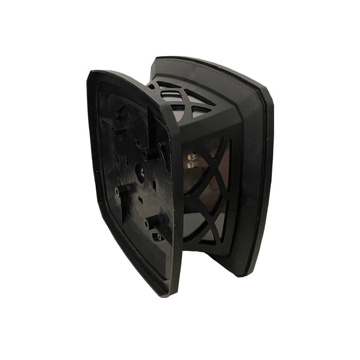 Modern Simplicity Square Plastic LED Post Head Light Outdoor Light For Garden | Bowlift