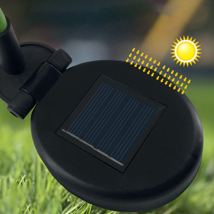 Contemporary Creative Solar Waterproof Faux Tulip Stainless Steel ABS Fabric LED Ground Plug Lawn Landscape Lamp For Outdoor Patio | Bowlift