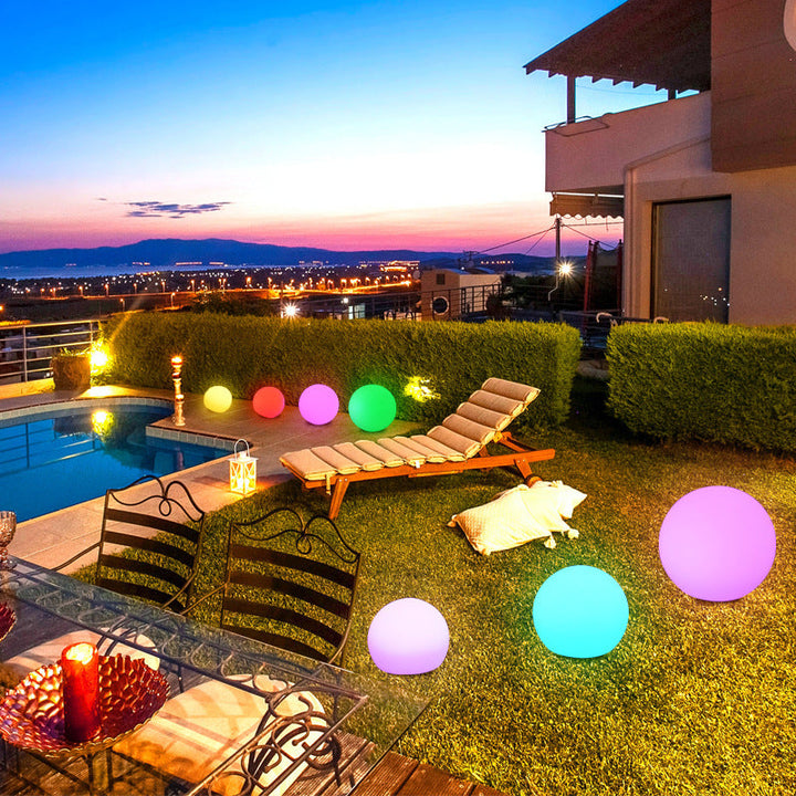 BowLift | SphereRay | Modern Solar Globe Light for Outdoor Spaces