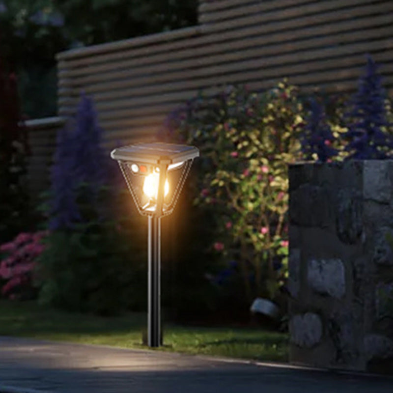 Contemporary Industrial Human Body Sensing LED Solar Waterproof Lawn Insert Light For Outdoor Patio | Bowlift
