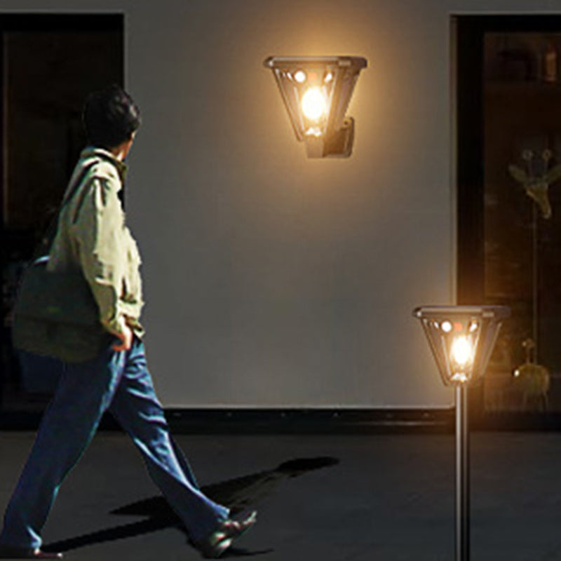 Contemporary Industrial Human Body Sensing LED Solar Waterproof Lawn Insert Light For Outdoor Patio | Bowlift